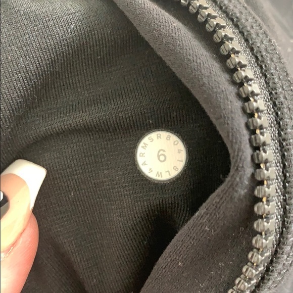 black lululemon zip up - Picture 5 of 5